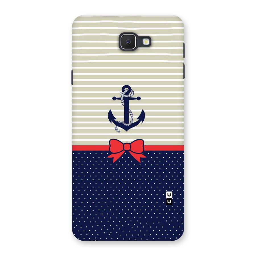 Ribbon Anchor Back Case for Samsung Galaxy J7 Prime