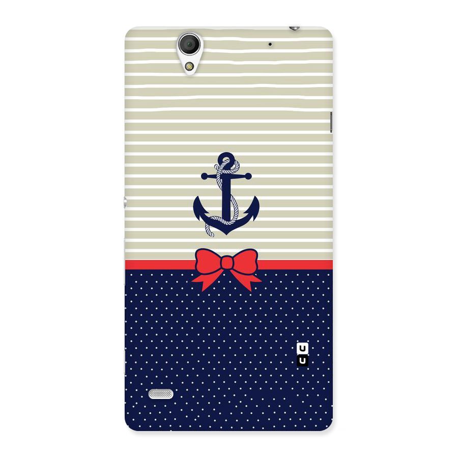 Ribbon Anchor Back Case for Sony Xperia C4