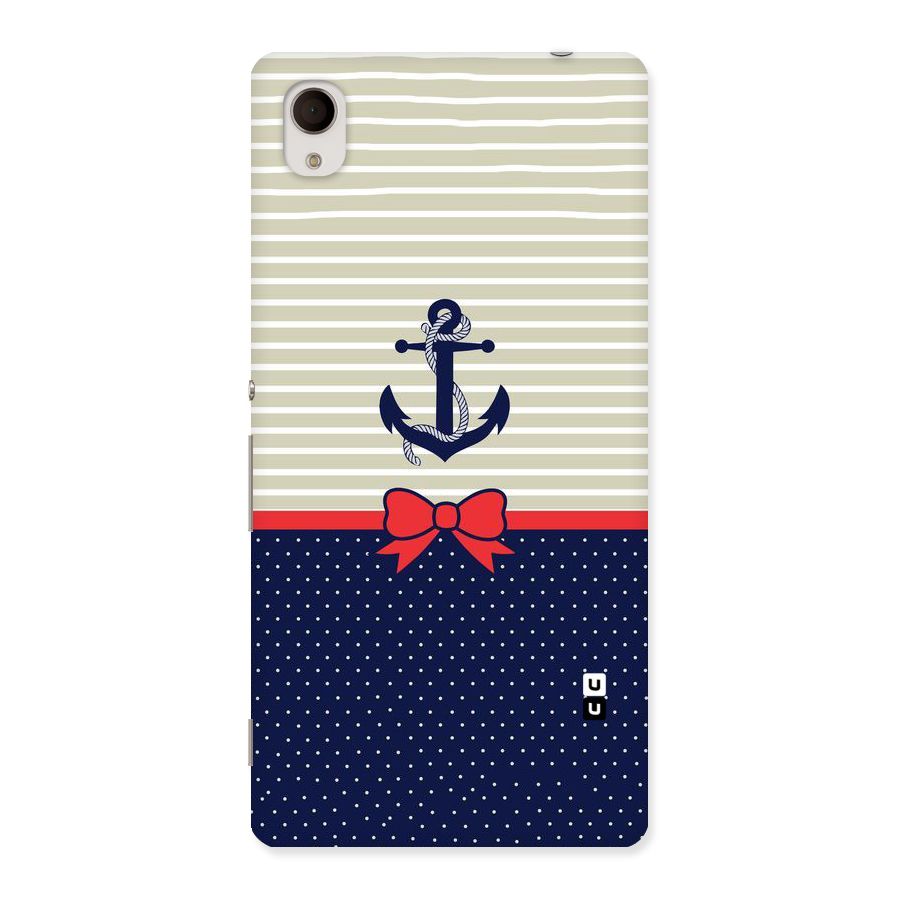 Ribbon Anchor Back Case for Sony Xperia M4