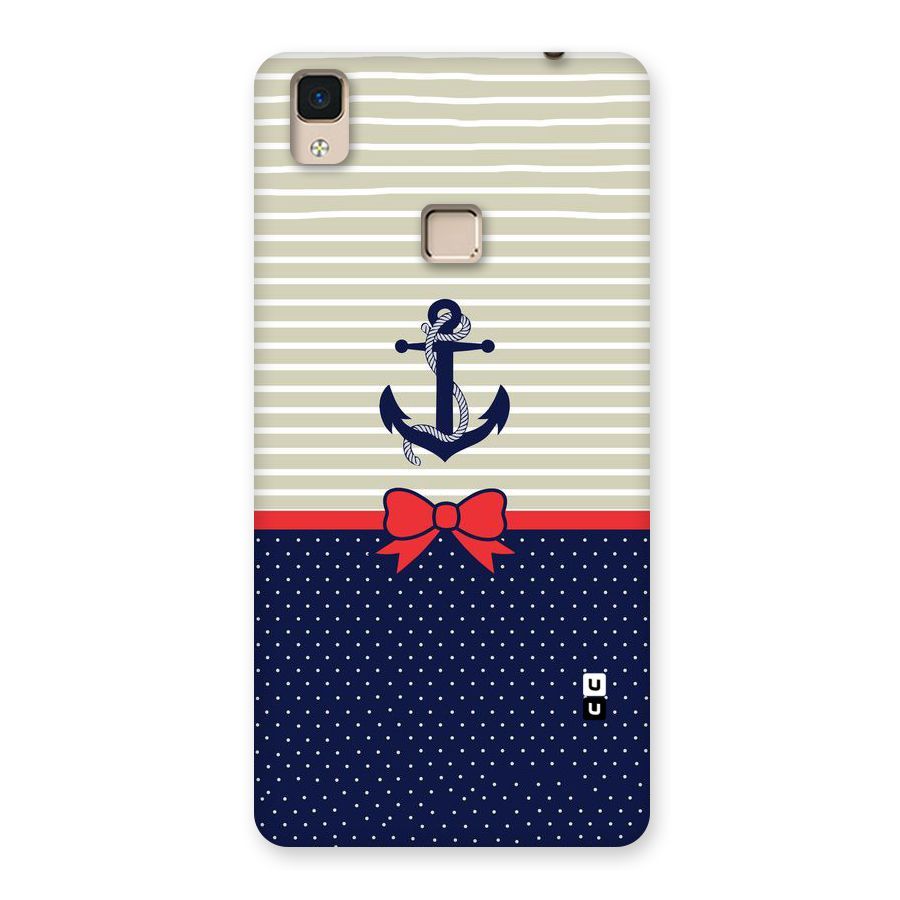 Ribbon Anchor Back Case for V3 Max