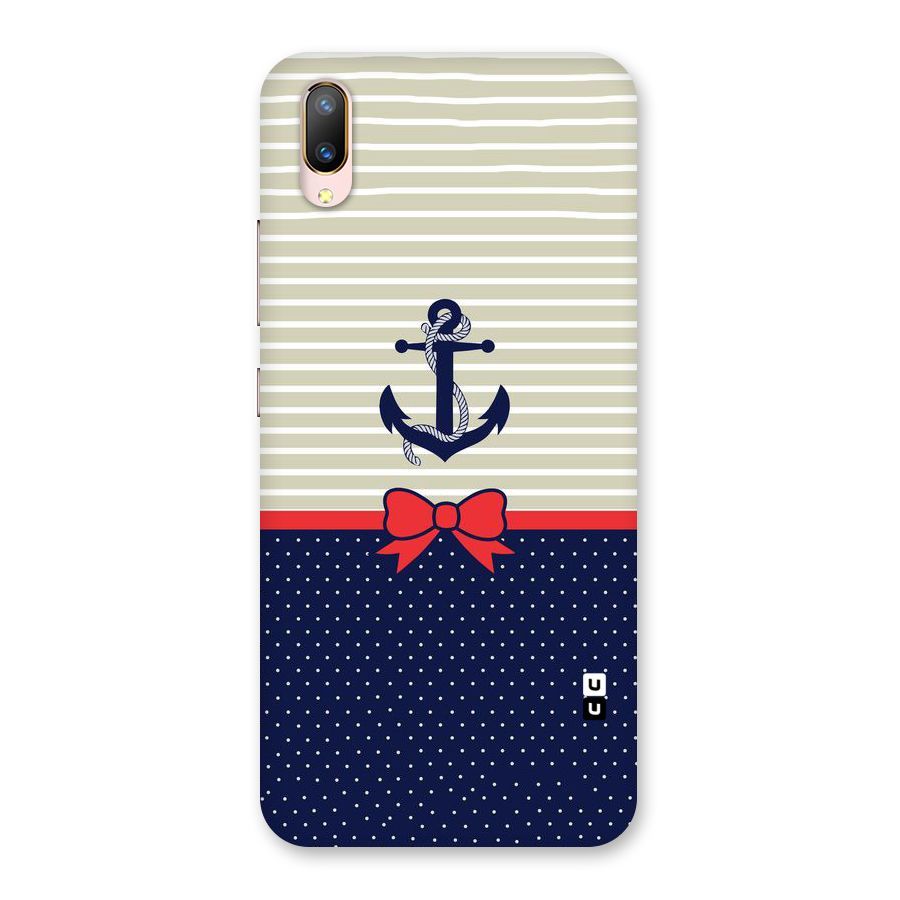 Ribbon Anchor Back Case for Vivo V11 Pro