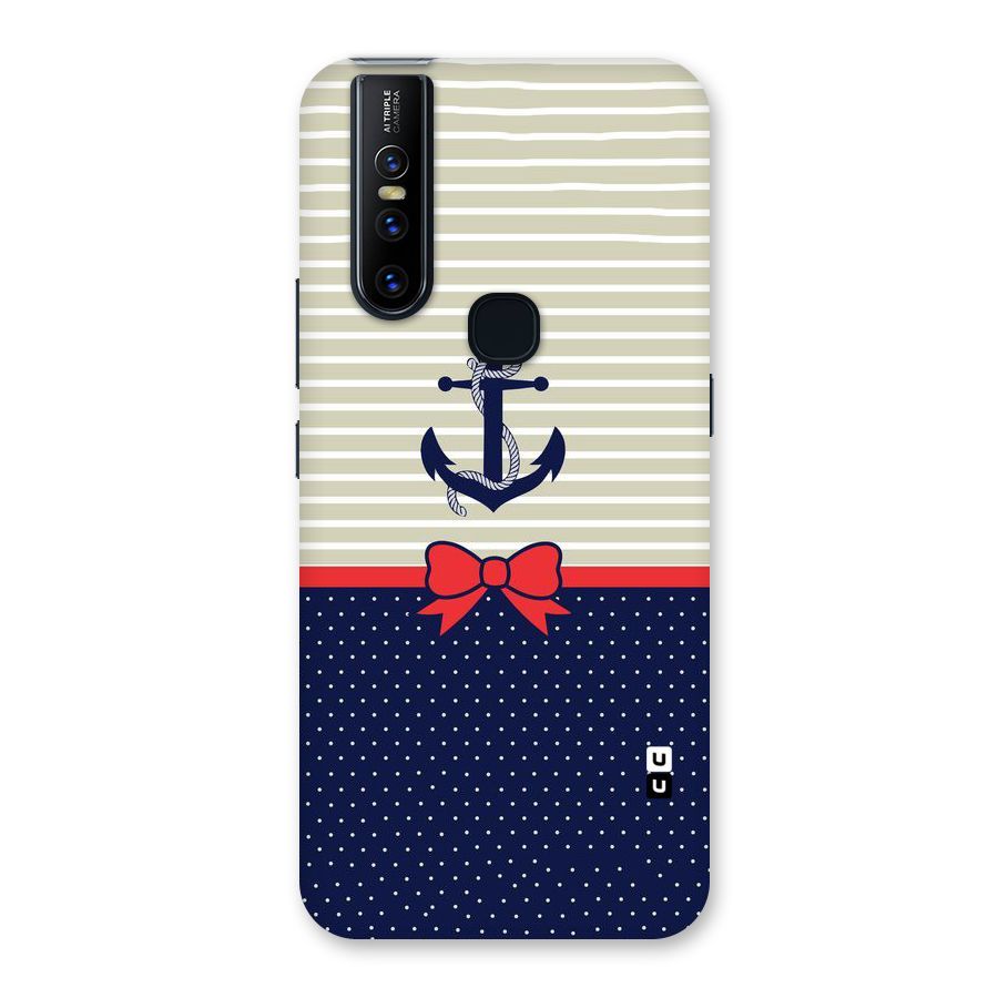 Ribbon Anchor Back Case for Vivo V15