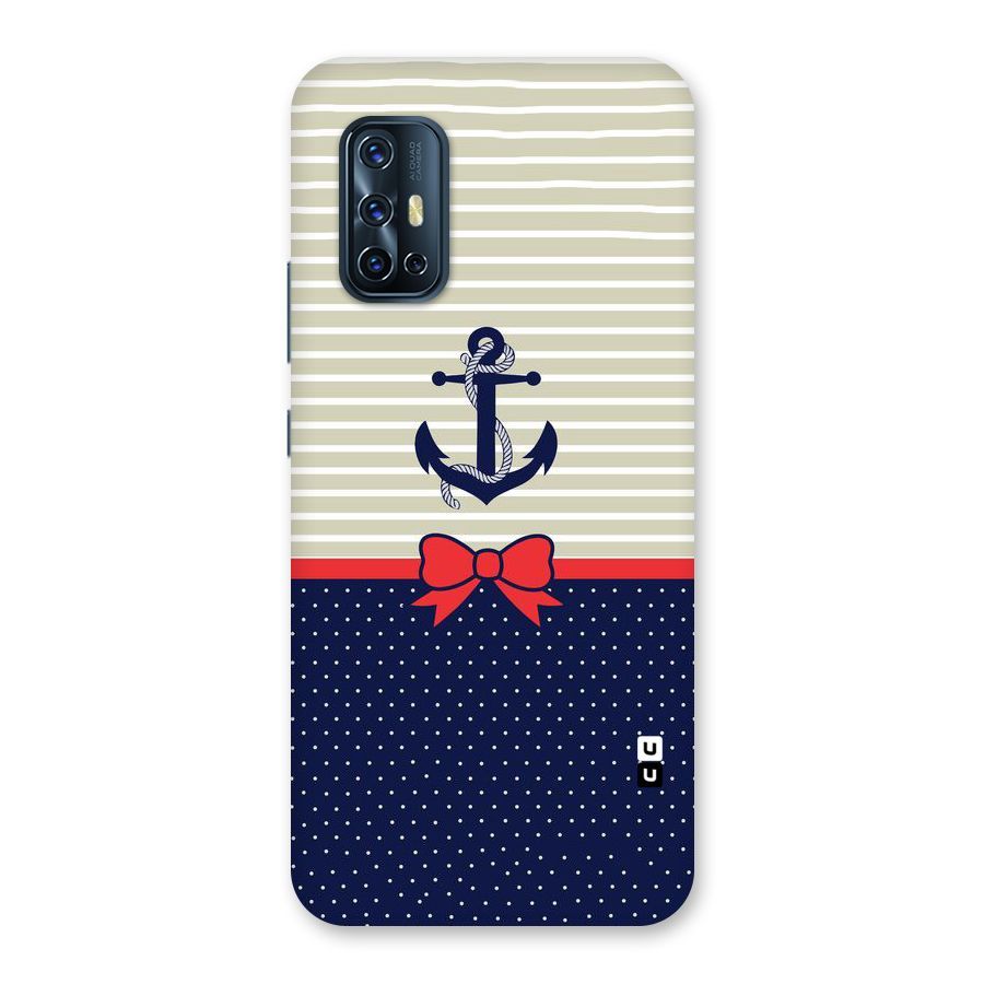 Ribbon Anchor Back Case for Vivo V17