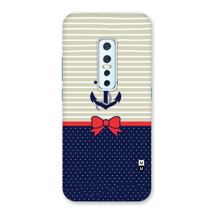 Ribbon Anchor Back Case for Vivo V17 Pro
