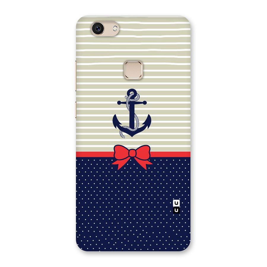 Ribbon Anchor Back Case for Vivo V7