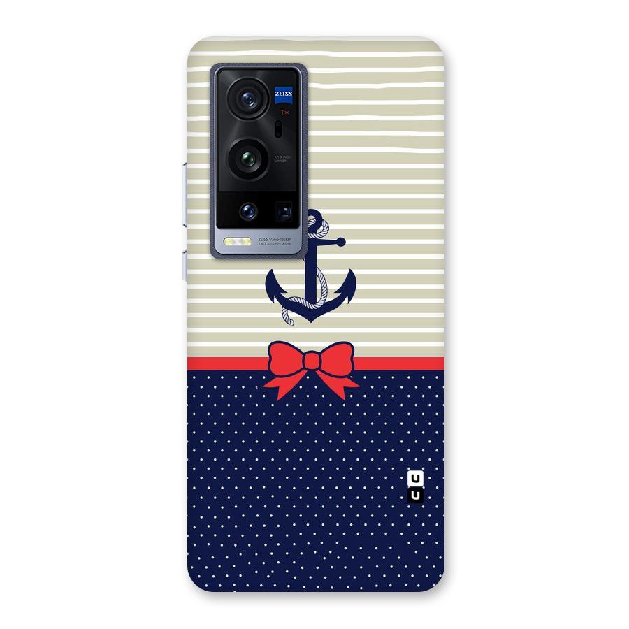 Ribbon Anchor Back Case for Vivo X60 Pro Plus
