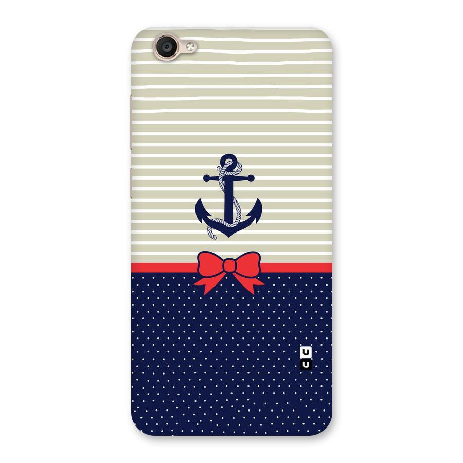 Ribbon Anchor Back Case for Vivo Y55L