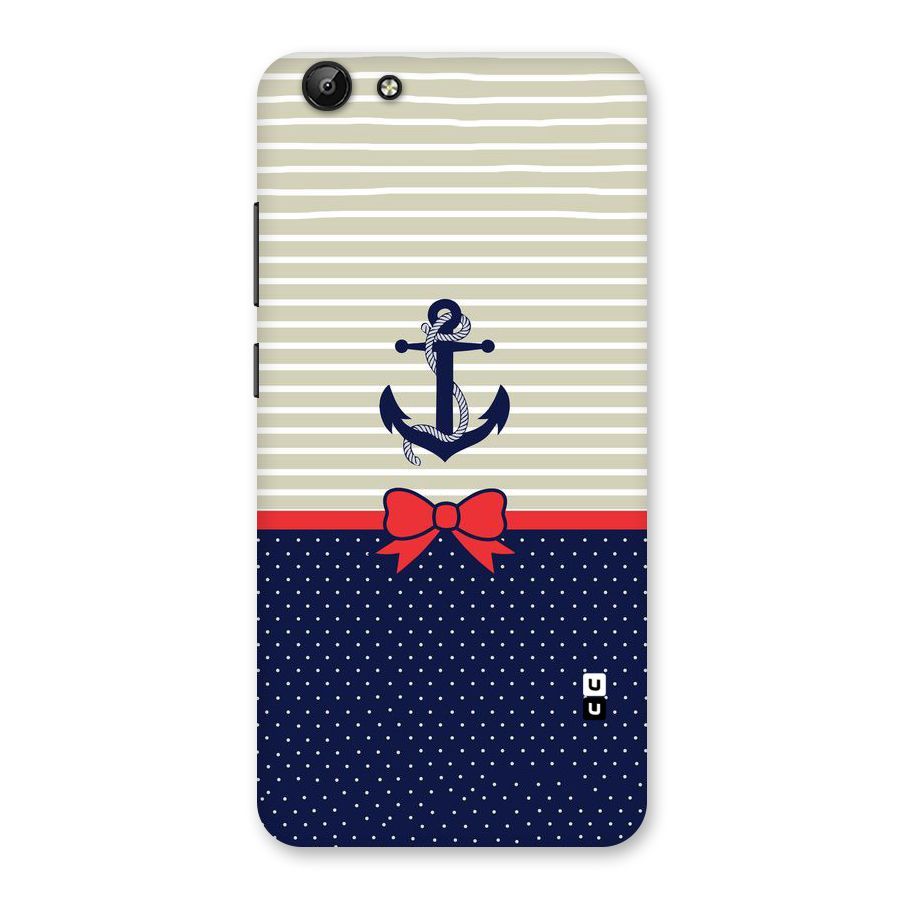 Ribbon Anchor Back Case for Vivo Y69
