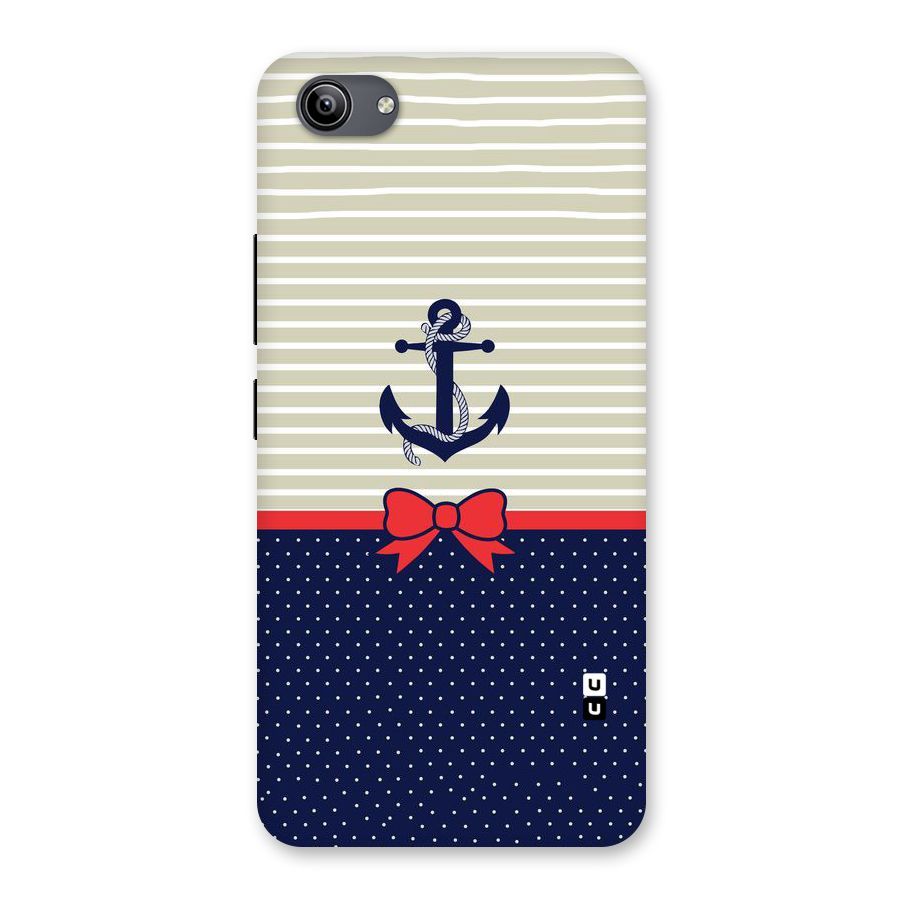 Ribbon Anchor Back Case for Vivo Y81i
