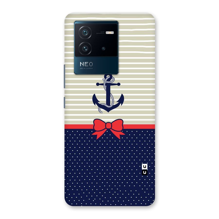 Ribbon Anchor Back Case for Vivo iQOO Neo 6 5G