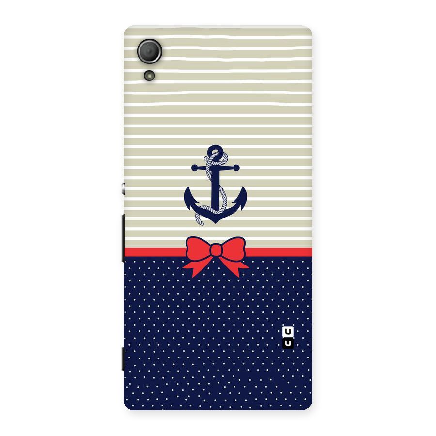 Ribbon Anchor Back Case for Xperia Z4
