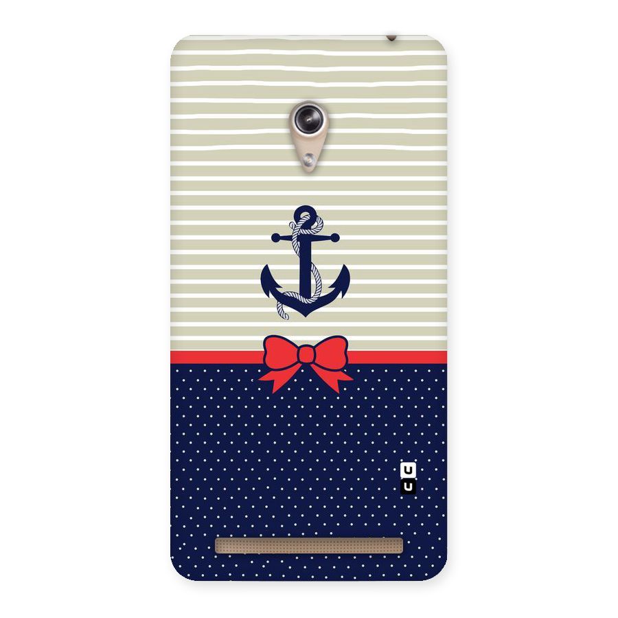 Ribbon Anchor Back Case for Zenfone 6