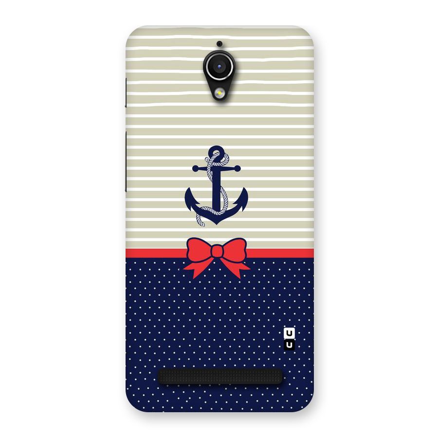 Ribbon Anchor Back Case for Zenfone Go
