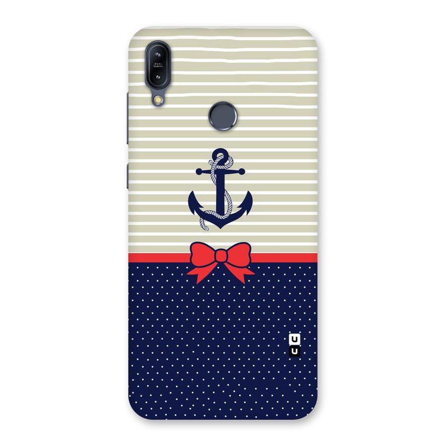 Ribbon Anchor Back Case for Zenfone Max M2