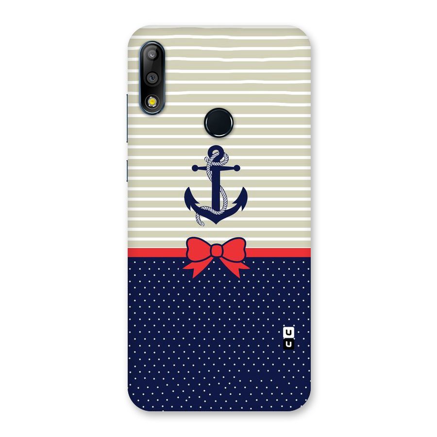 Ribbon Anchor Back Case for Zenfone Max Pro M2