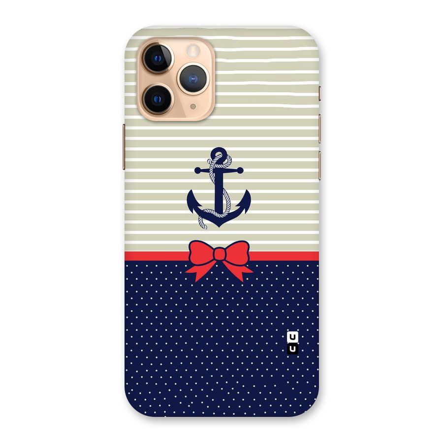 Ribbon Anchor Back Case for iPhone 11 Pro