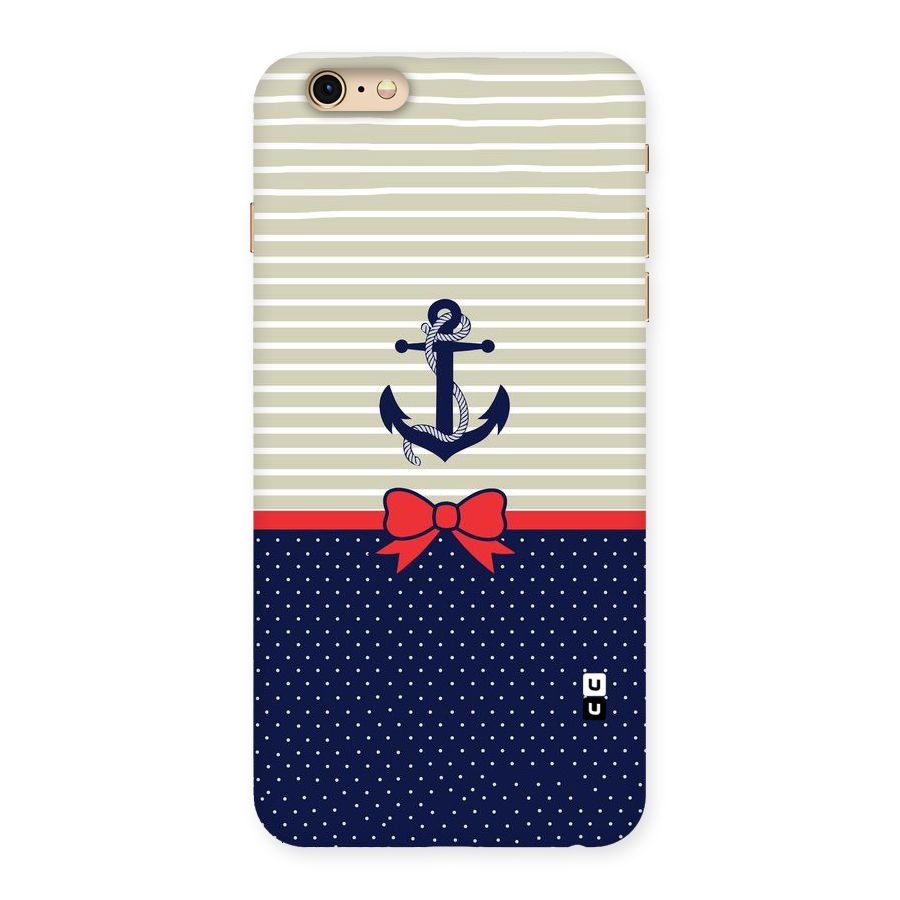 Ribbon Anchor Back Case for iPhone 6 Plus 6S Plus