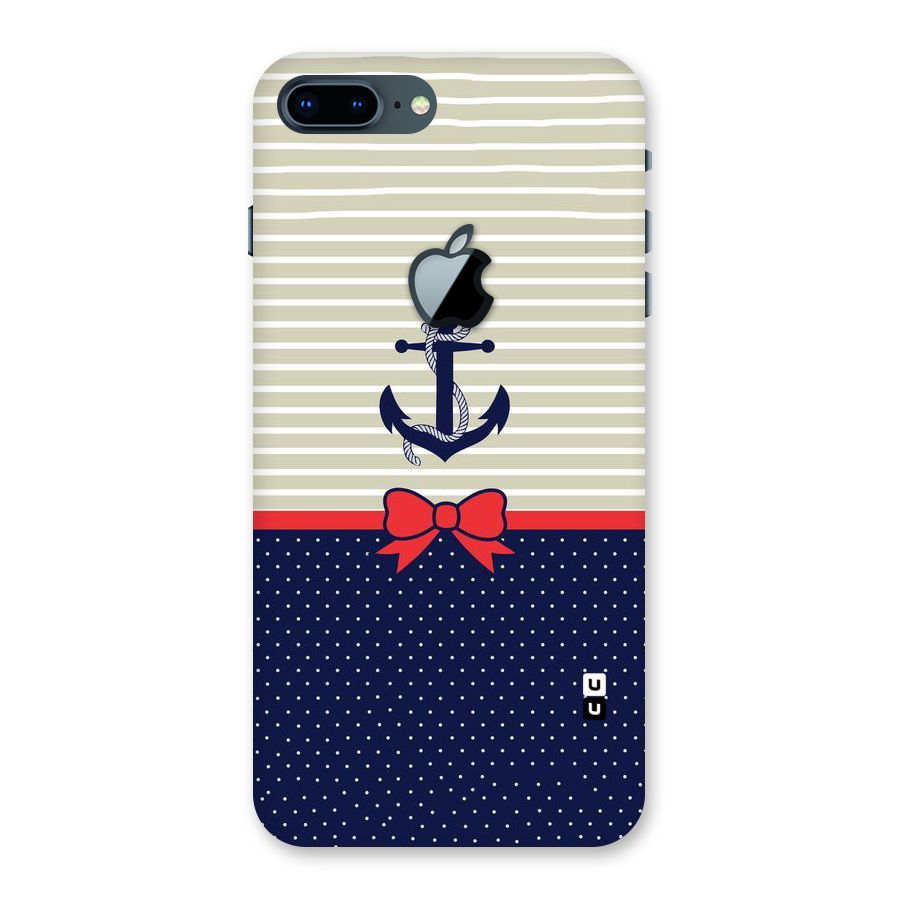 Ribbon Anchor Back Case for iPhone 7 Plus Apple Cut