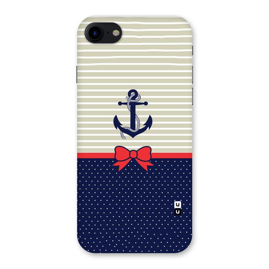 Ribbon Anchor Back Case for iPhone SE 2020