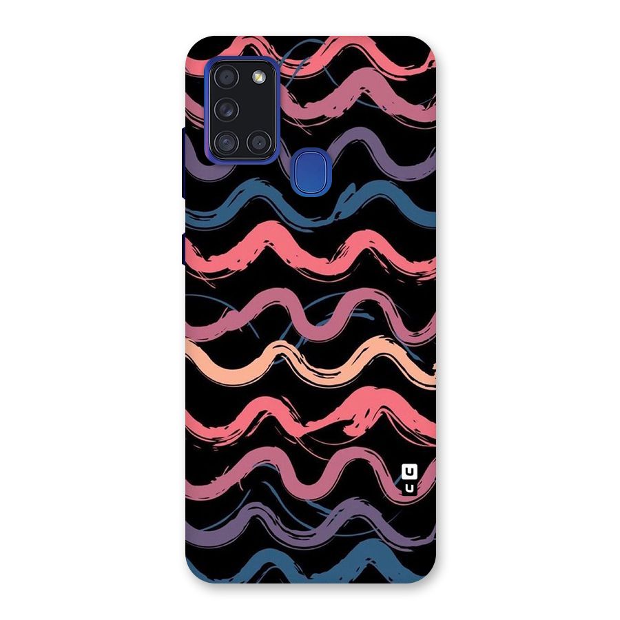 Ribbon Art Back Case for Galaxy A21s
