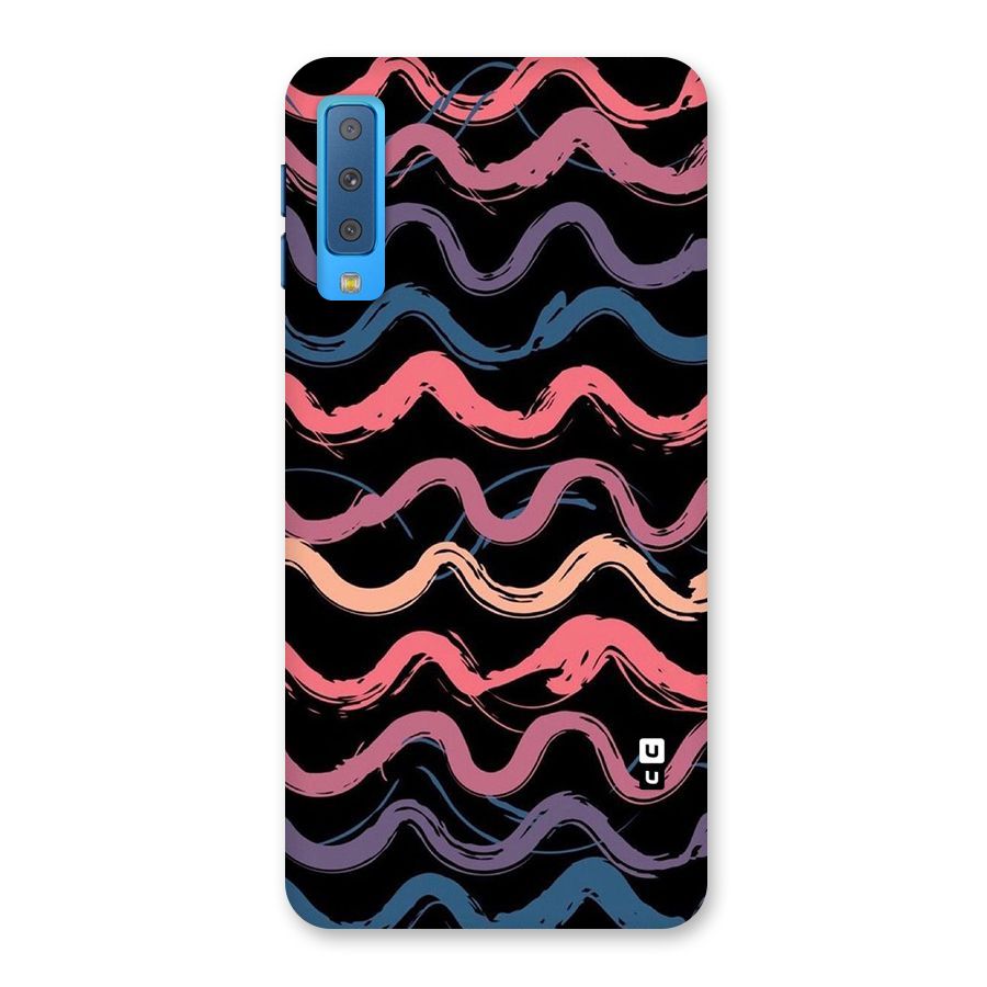 Ribbon Art Back Case for Galaxy A7 (2018)