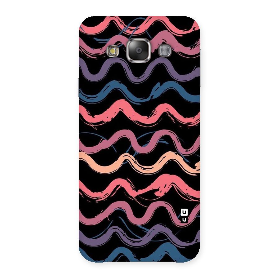 Ribbon Art Back Case for Galaxy E7