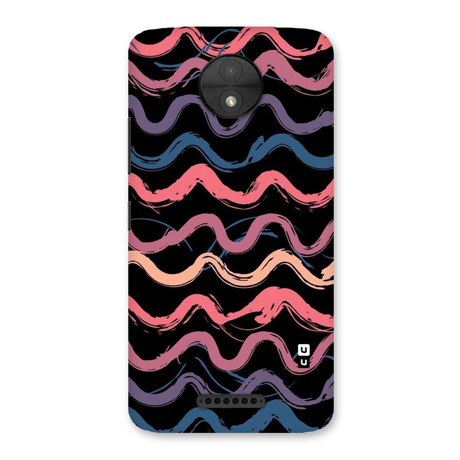 Ribbon Art Back Case for Moto C