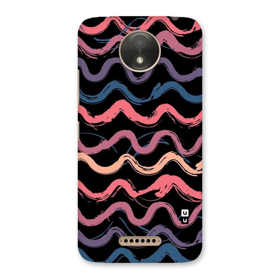Ribbon Art Back Case for Moto C Plus