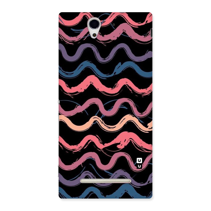 Ribbon Art Back Case for Sony Xperia C3