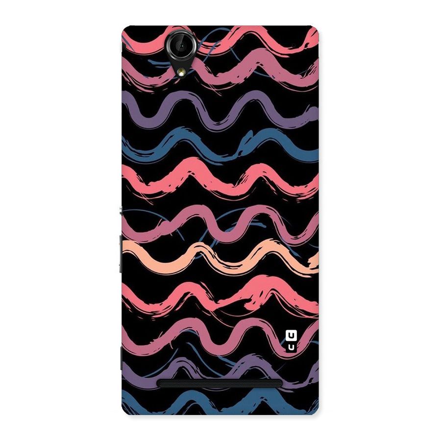 Ribbon Art Back Case for Sony Xperia T2