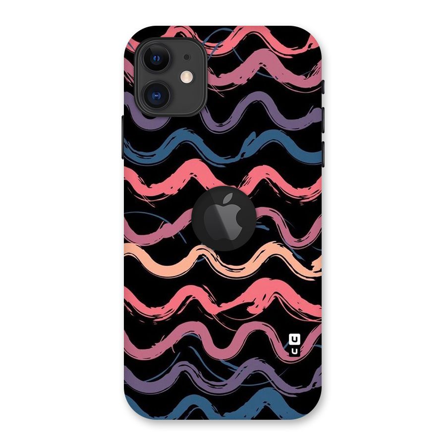 Ribbon Art Back Case for iPhone 11 Logo Cut