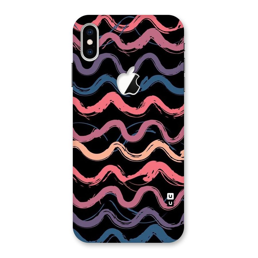 Ribbon Art Back Case for iPhone XS Max Apple Cut