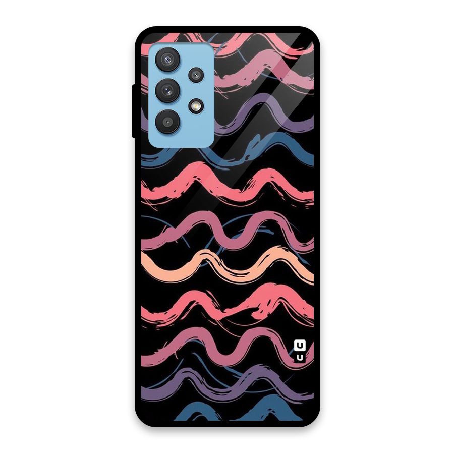 Ribbon Art Glass Back Case for Galaxy M32 5G