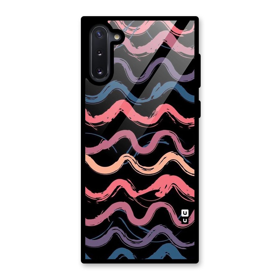 Ribbon Art Glass Back Case for Galaxy Note 10