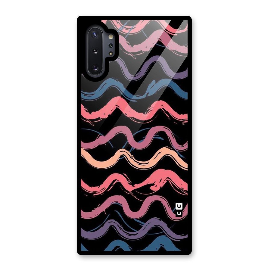 Ribbon Art Glass Back Case for Galaxy Note 10 Plus