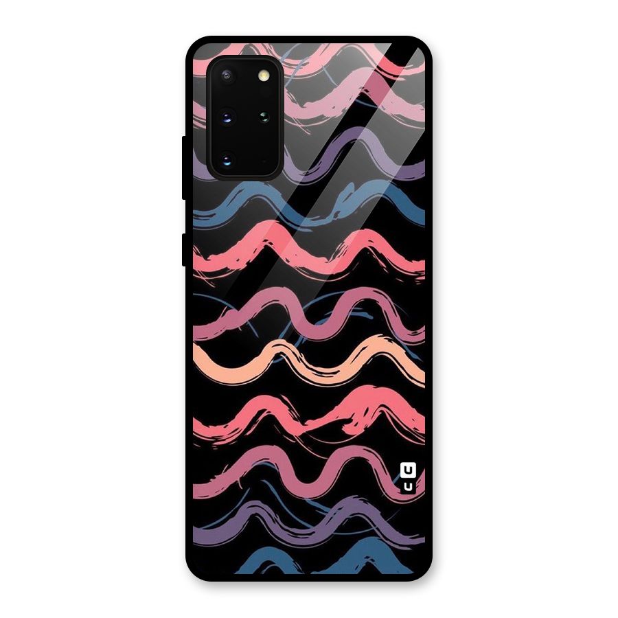 Ribbon Art Glass Back Case for Galaxy S20 Plus