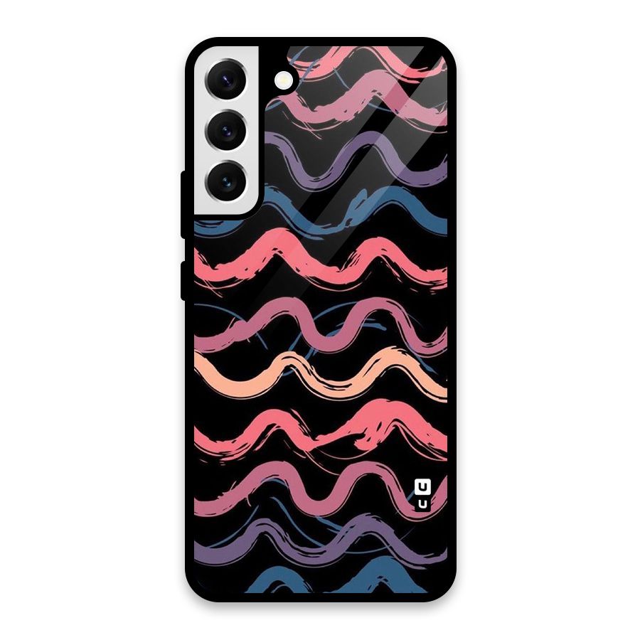 Ribbon Art Glass Back Case for Galaxy S22 Plus 5G