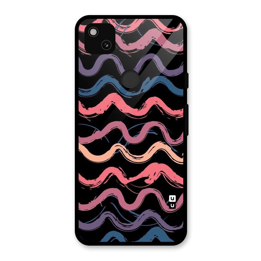 Ribbon Art Glass Back Case for Google Pixel 4a