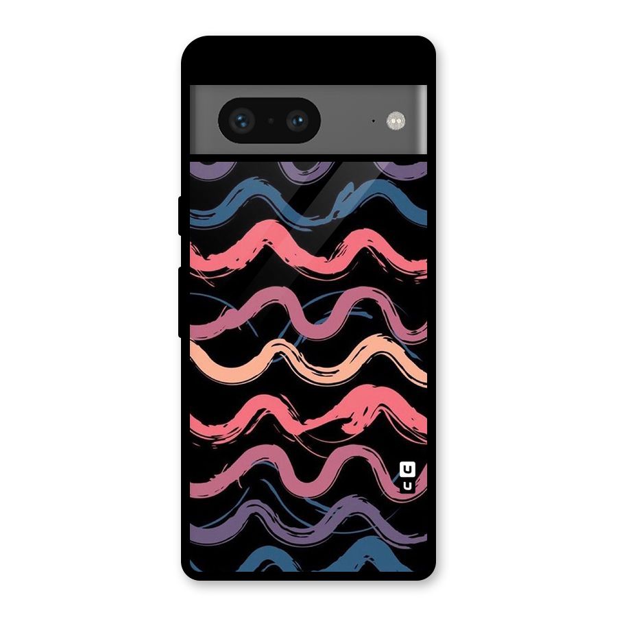 Ribbon Art Glass Back Case for Google Pixel 7
