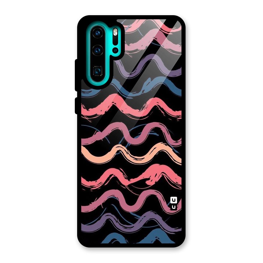 Ribbon Art Glass Back Case for Huawei P30 Pro