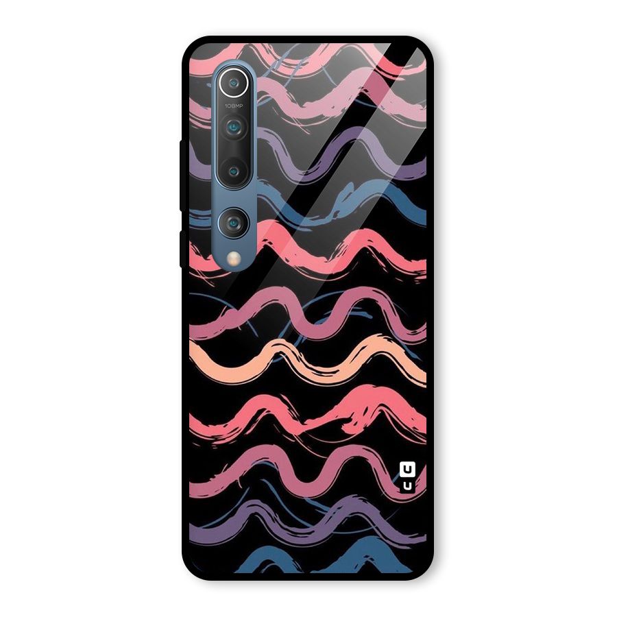 Ribbon Art Glass Back Case for Mi 10