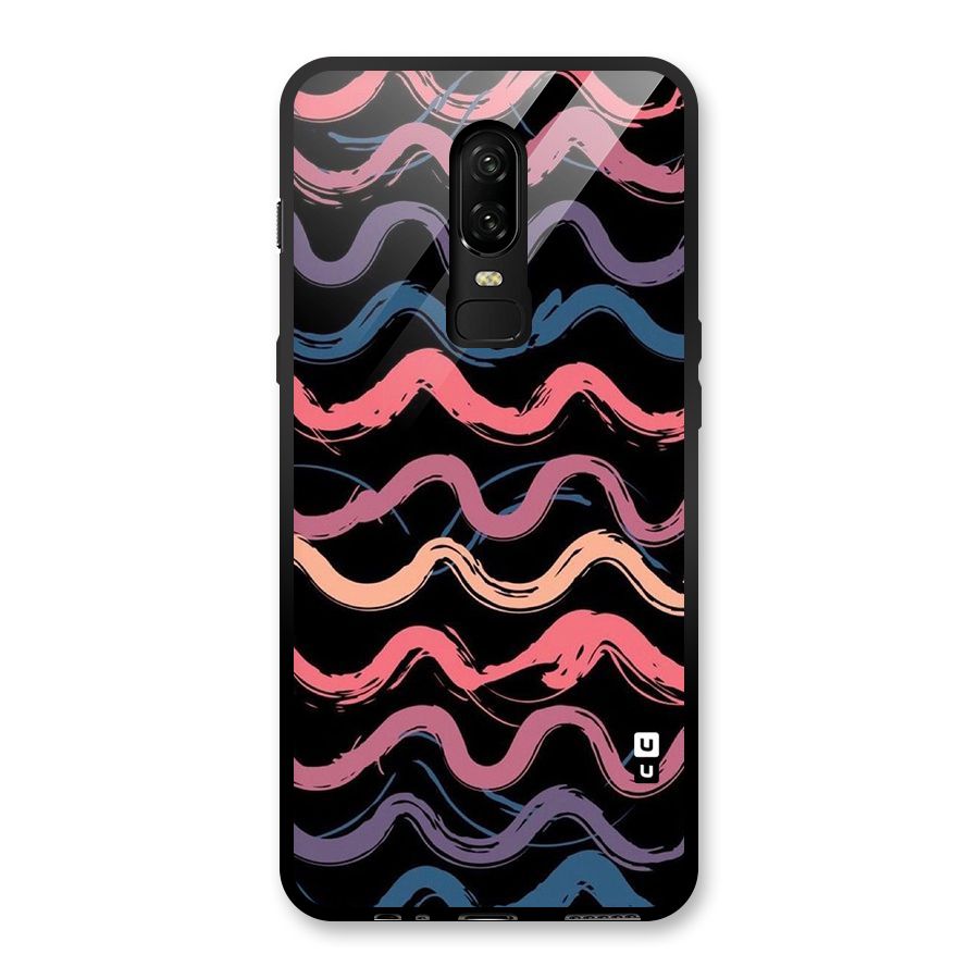 Ribbon Art Glass Back Case for OnePlus 6