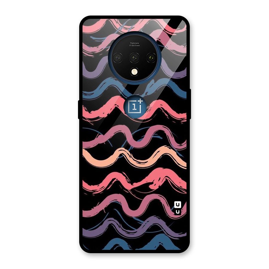 Ribbon Art Glass Back Case for OnePlus 7T
