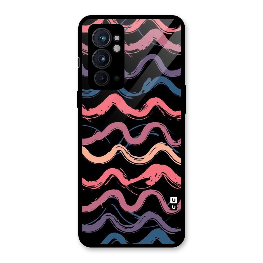 Ribbon Art Glass Back Case for OnePlus 9RT 5G