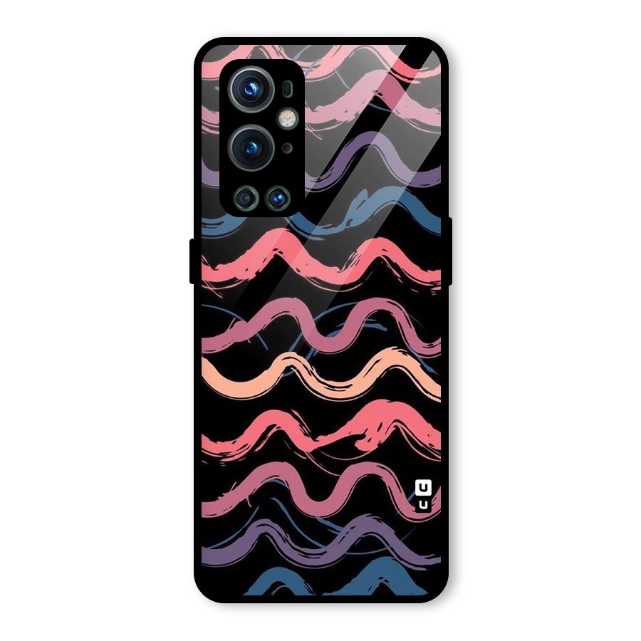 Ribbon Art Glass Back Case for OnePlus 9 Pro
