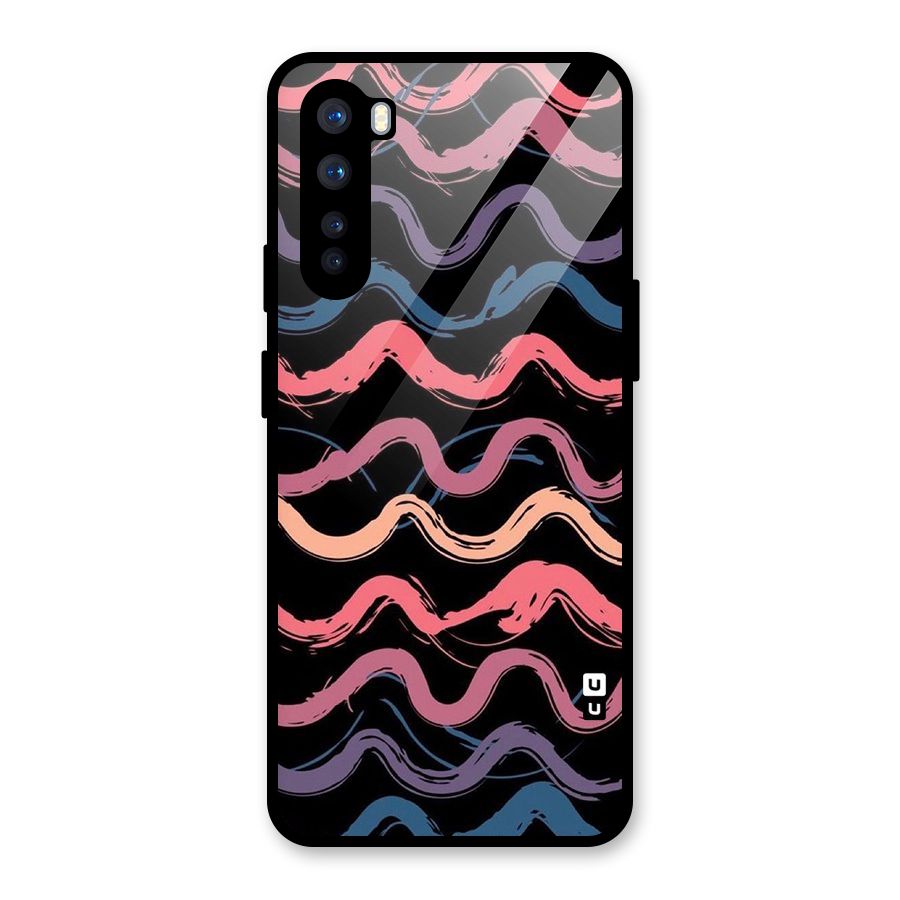 Ribbon Art Glass Back Case for OnePlus Nord