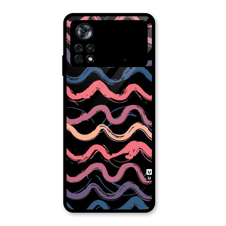 Ribbon Art Glass Back Case for Poco X4 Pro 5G