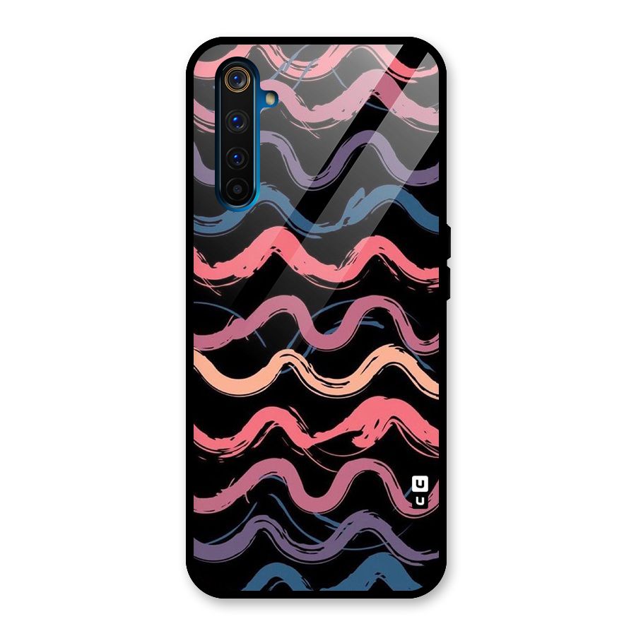 Ribbon Art Glass Back Case for Realme 6 Pro