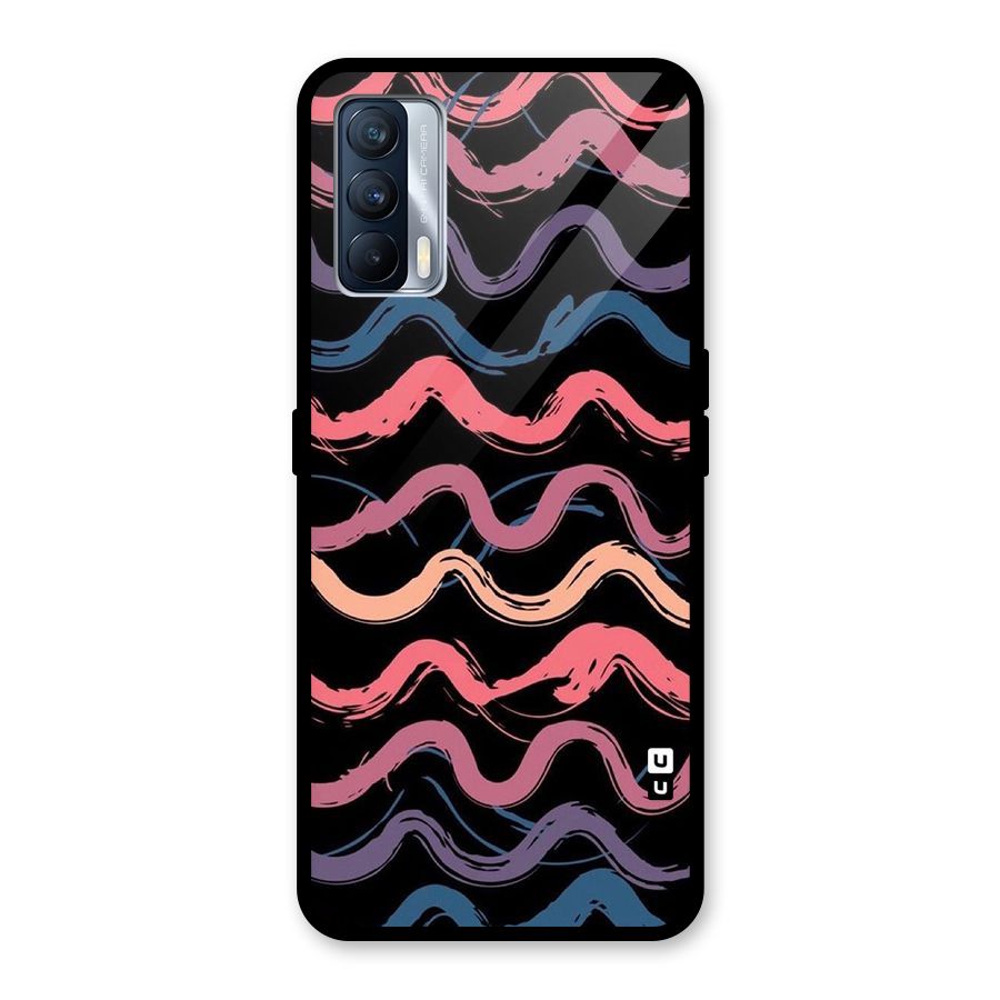 Ribbon Art Glass Back Case for Realme X7