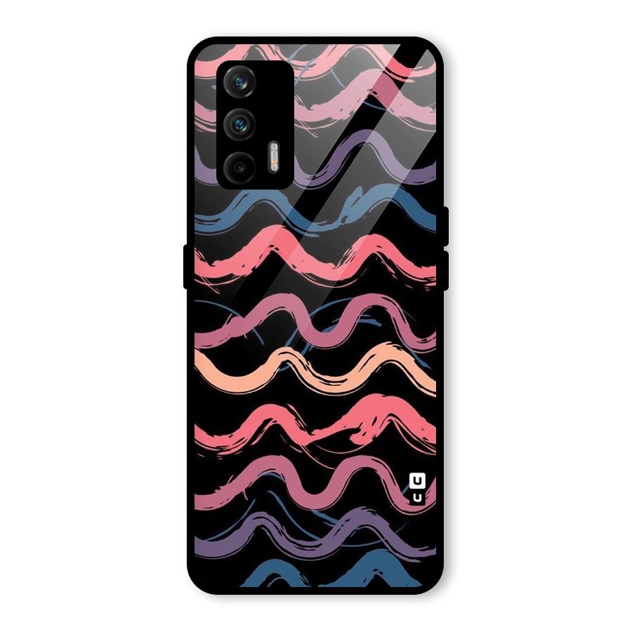 Ribbon Art Glass Back Case for Realme X7 Max